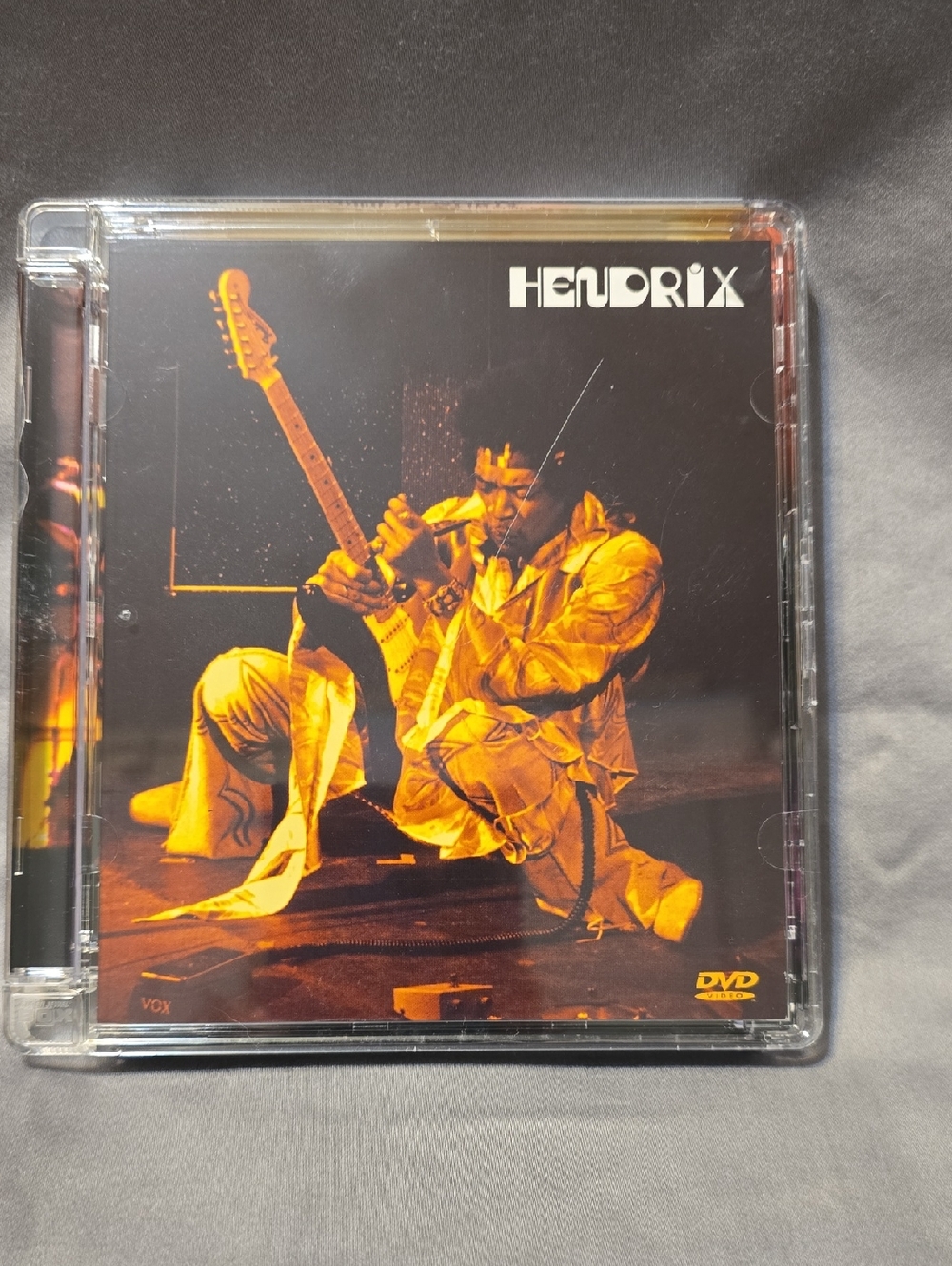 Hendrix Live Performance‎ DVD - Yellow/Orange Cover